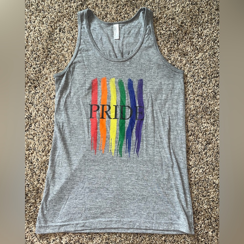 Gray Pride Tank Top